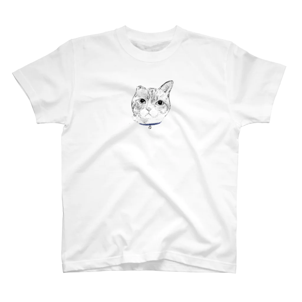 やぎのつのの実家の猫 -しゅん- スタンダードTシャツ