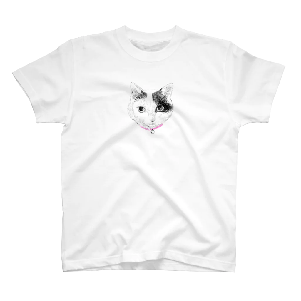 やぎのつのの実家の猫 - はな - スタンダードTシャツ