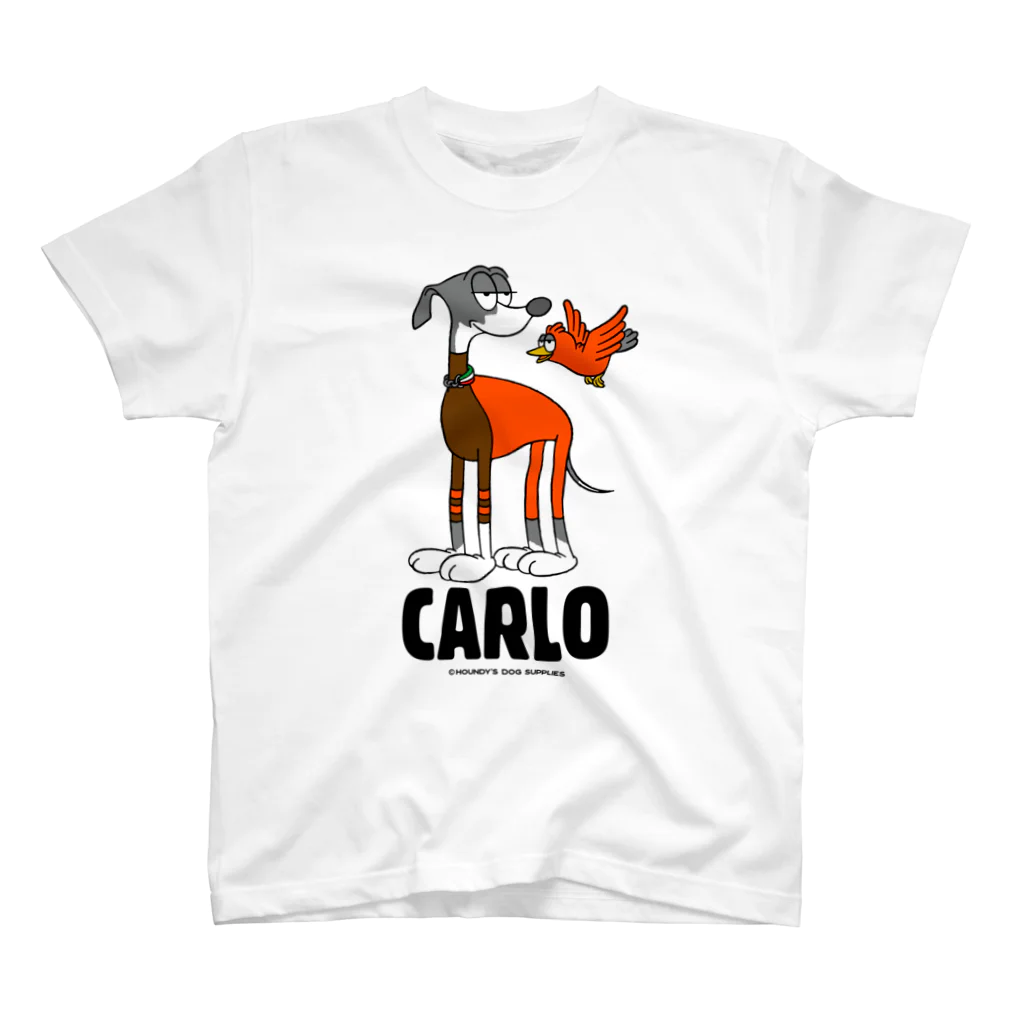 イタグレショップのCARLOくん専用 黒文字 スタンダードTシャツ