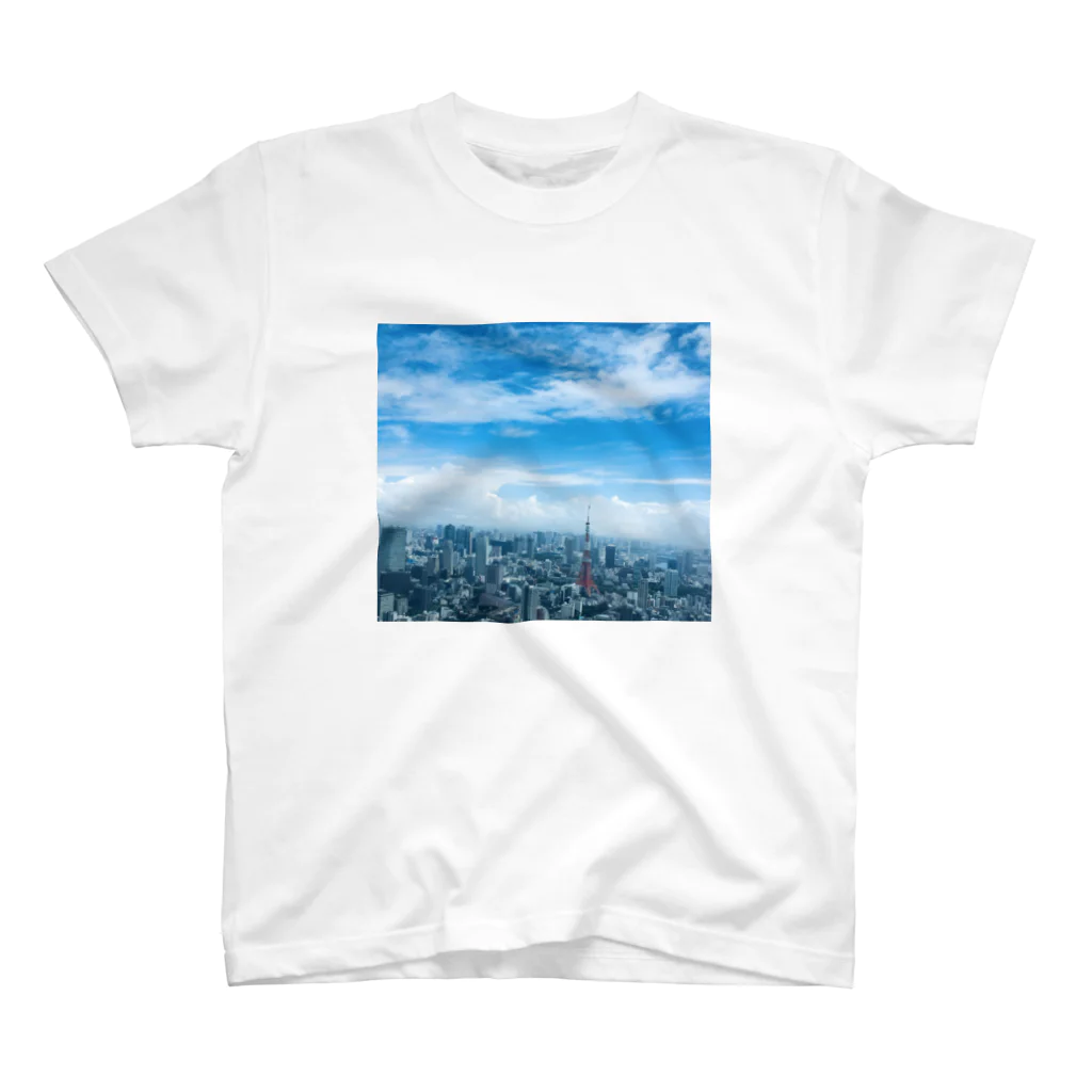 klkklの東京タワー Regular Fit T-Shirt