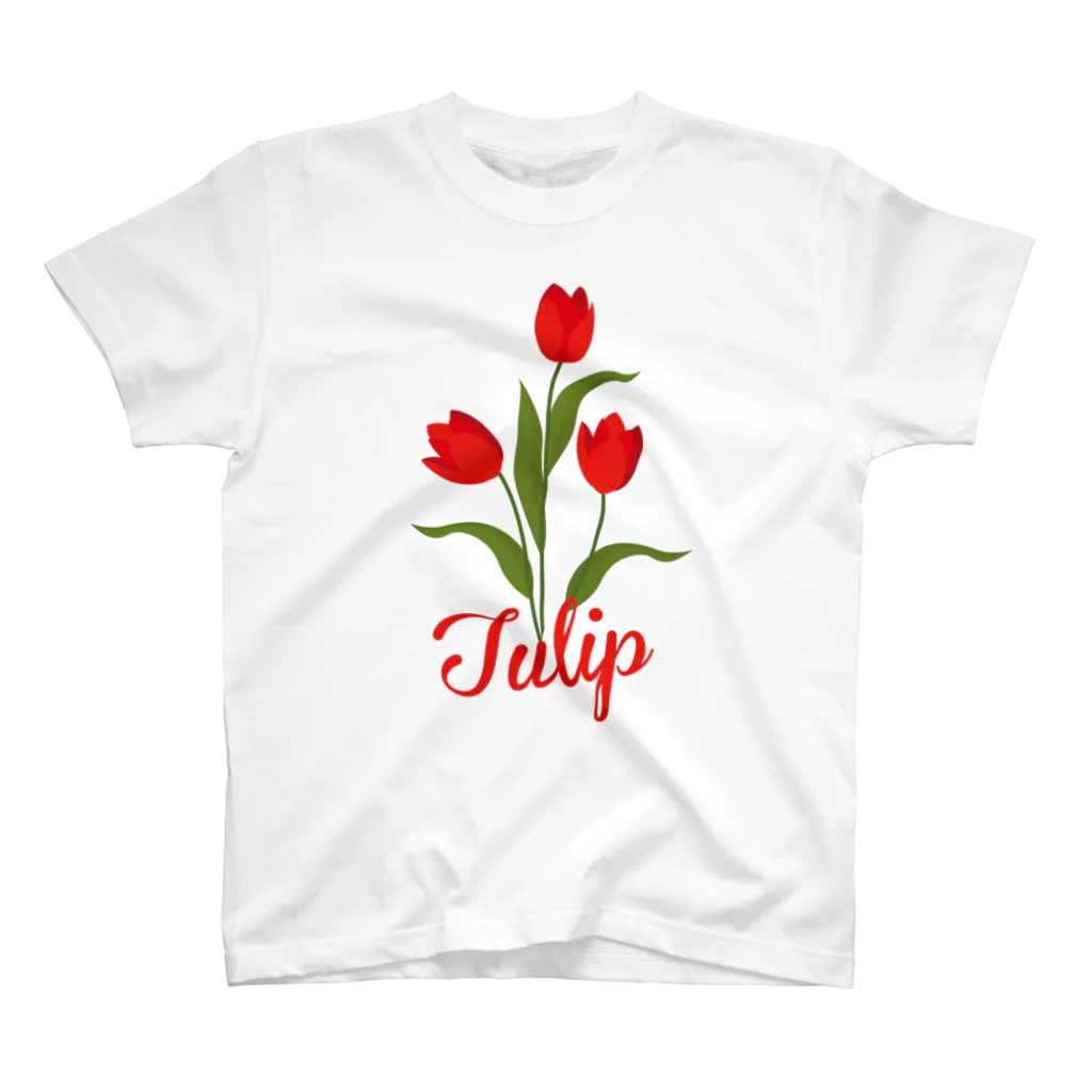 DRIPPEDのTULIP-チューリップ- スタンダードTシャツ