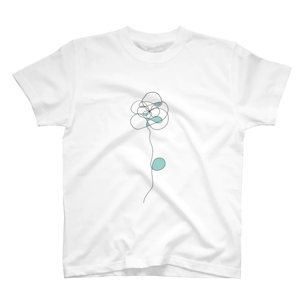 シダ植物図鑑の空花 スタンダードTシャツ