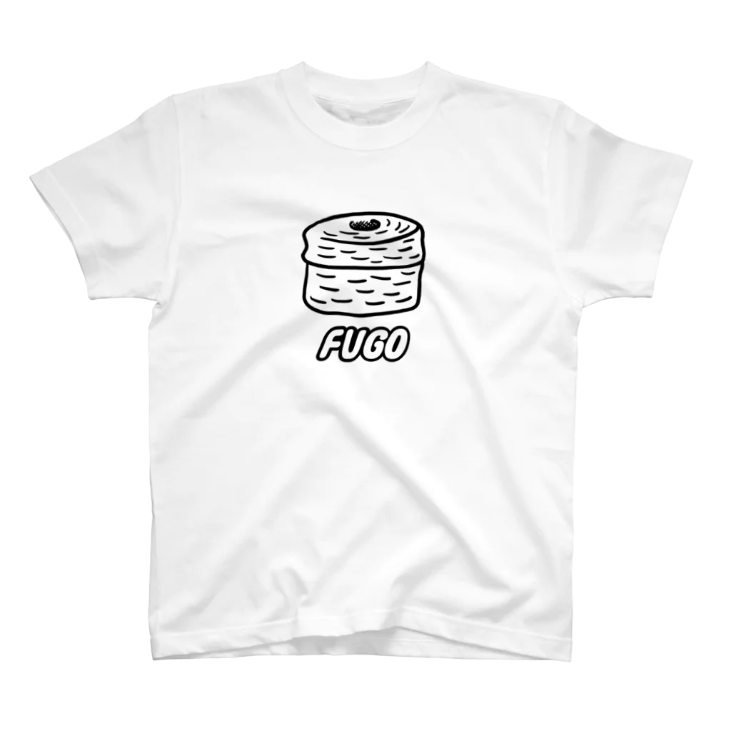 subacoのFUGO（黒線） スタンダードTシャツ