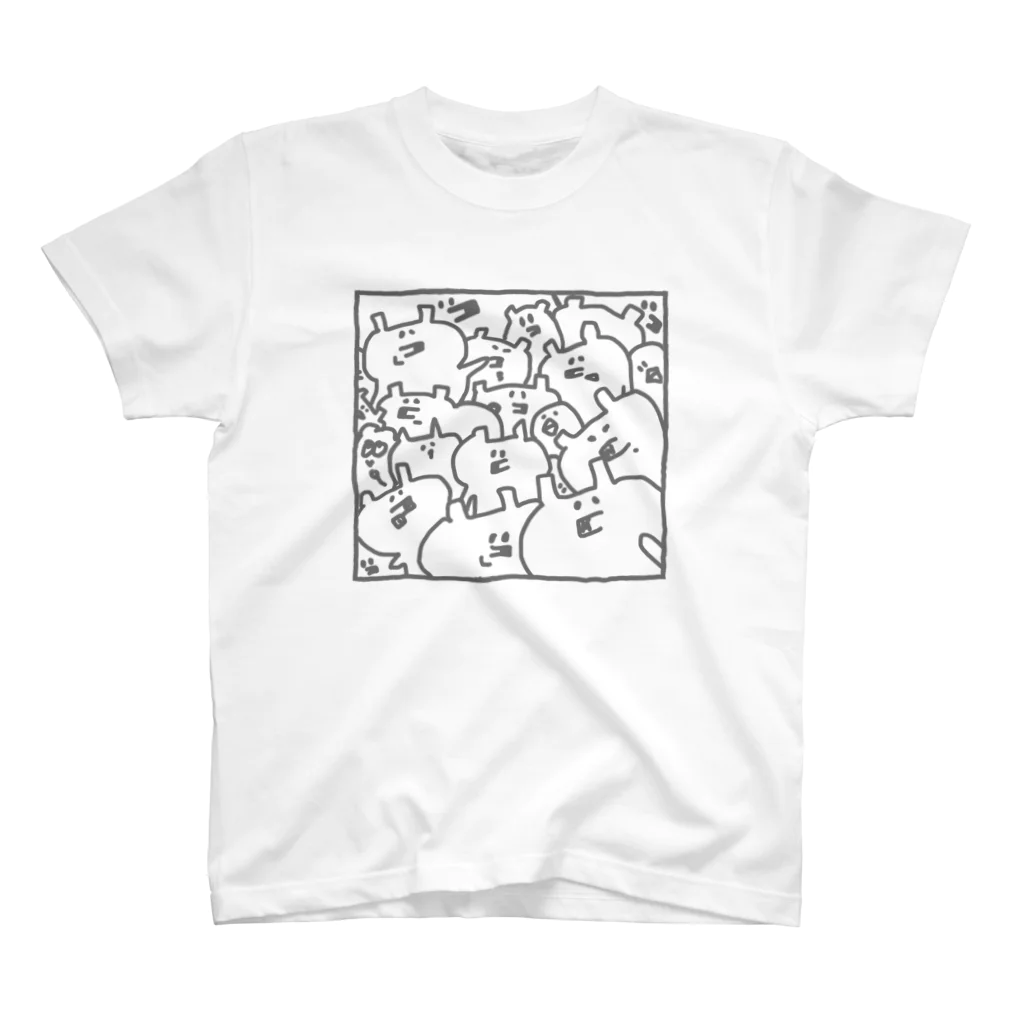 どうぶつえんの密わんこ スタンダードTシャツ