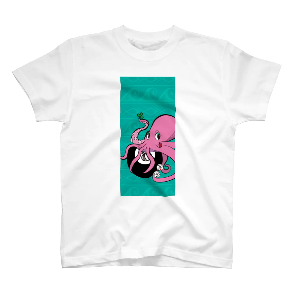 FunnyStinkyDesign co.のOcto_luck スタンダードTシャツ