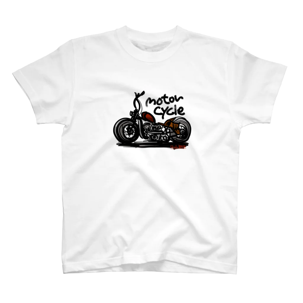 スタジオばんやのモーターサイクル スタンダードTシャツ