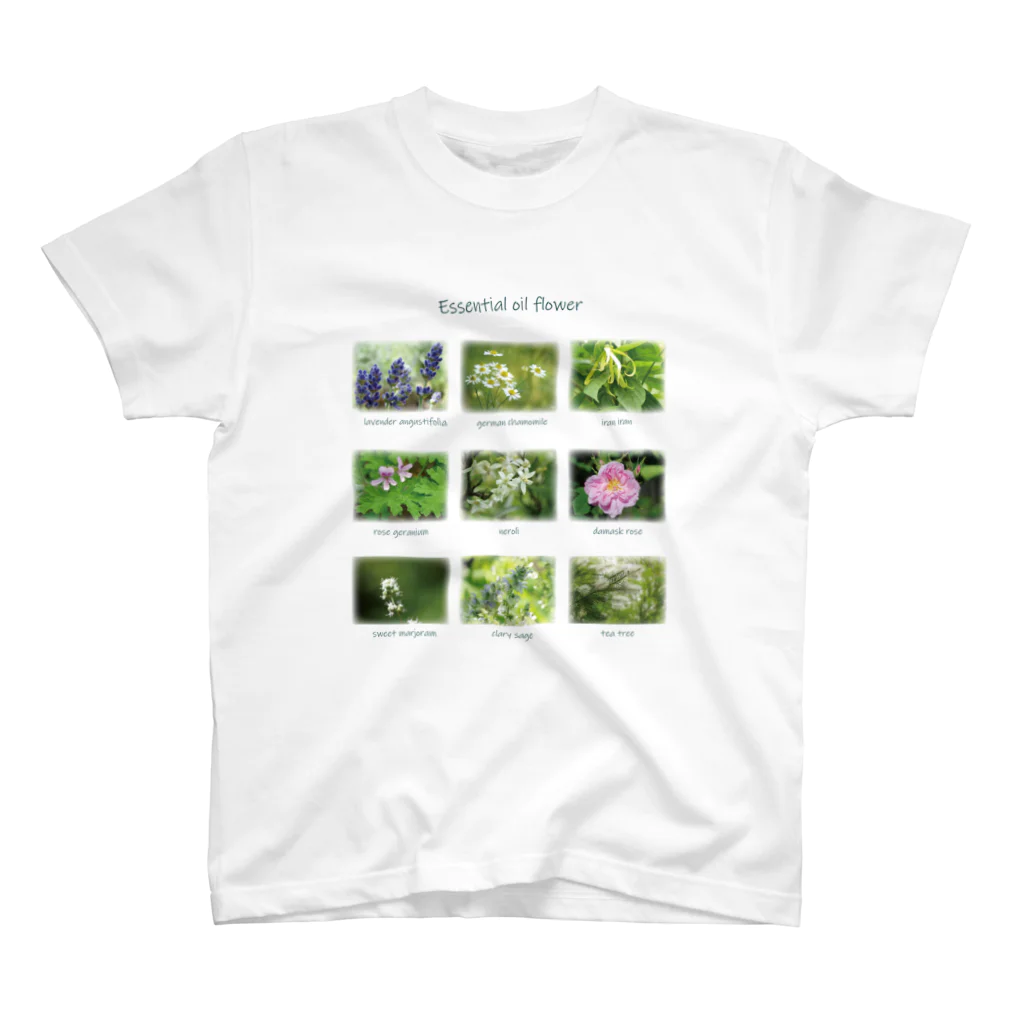 candy_mintのEssential oil flower スタンダードTシャツ