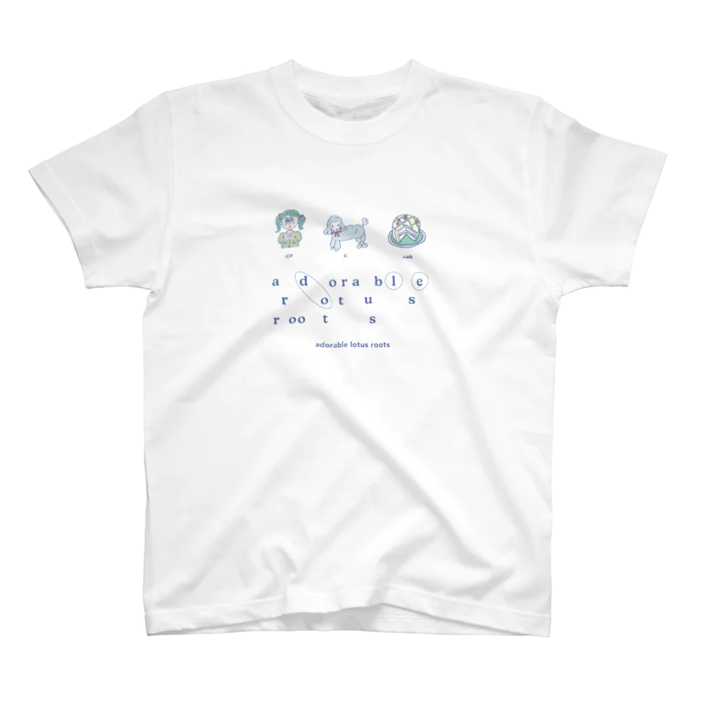 adorable rotus rootsの👧🏼🐩🎂 スタンダードTシャツ