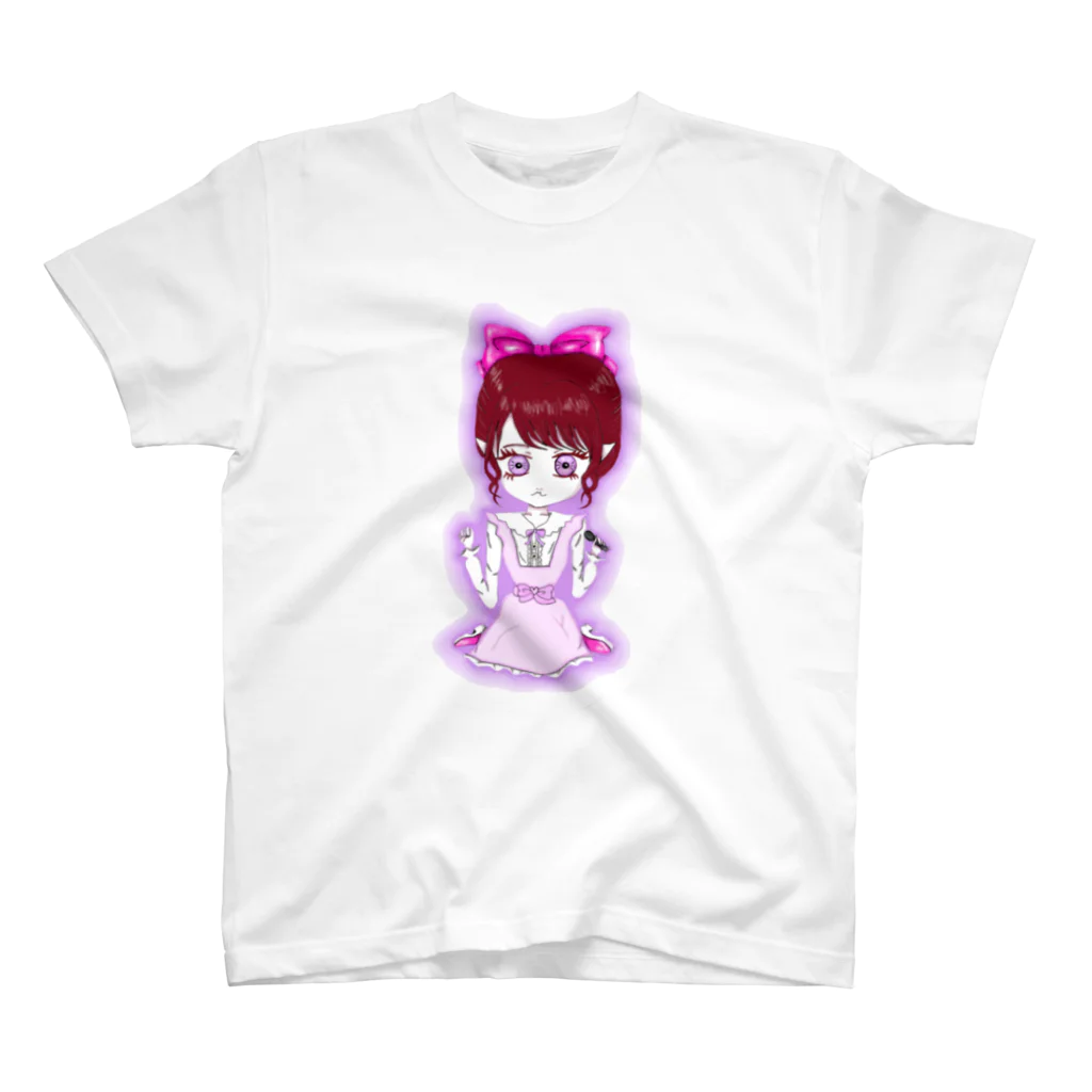 妖怪 水姫城-Yokai.Mizukijyo-ฅ^ơωơ^ฅ♡の🎀👻ネコちゃんฅ^ơωơ^ฅ♡ Regular Fit T-Shirt