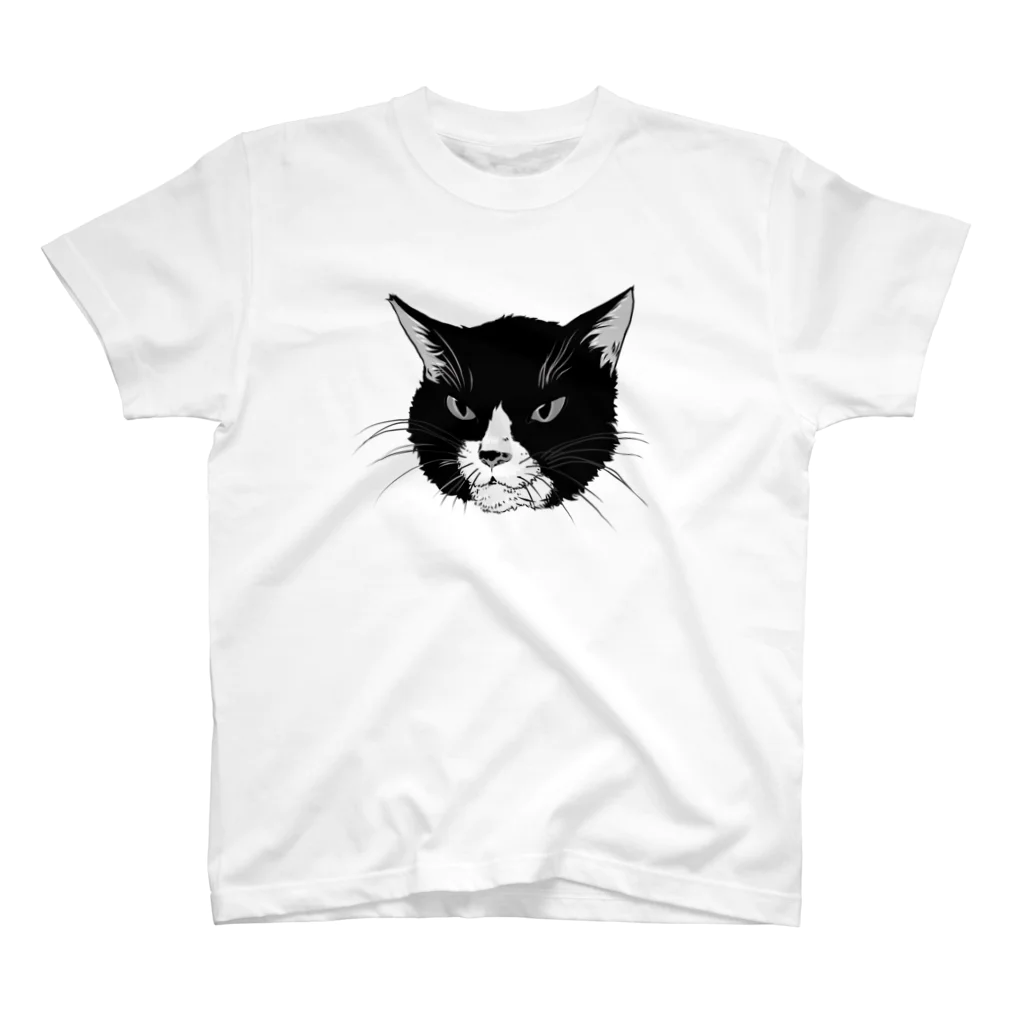 はちわれのはちわれ猫のクマゴロー Regular Fit T-Shirt