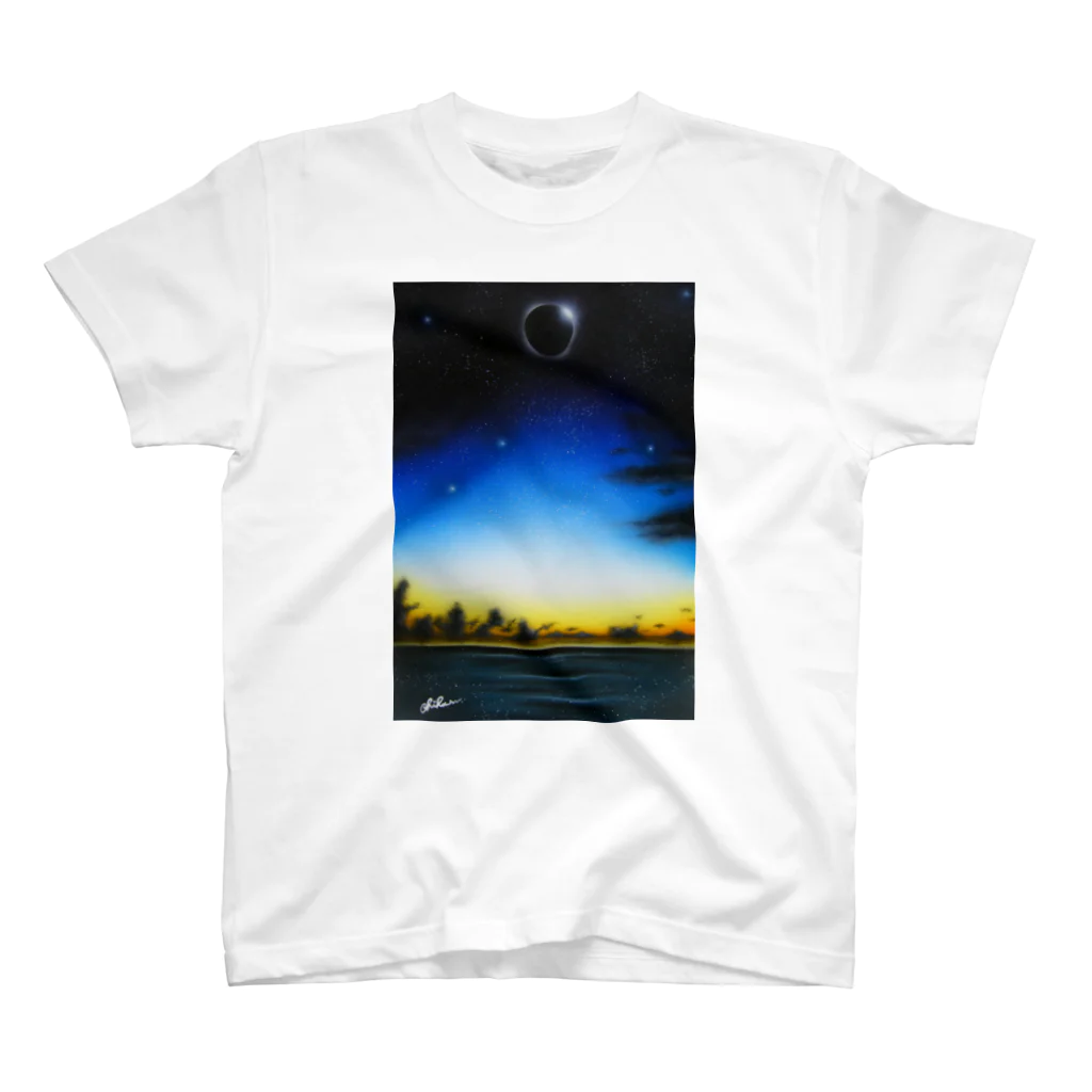 C_Colorsの皆既月食の夜 Regular Fit T-Shirt