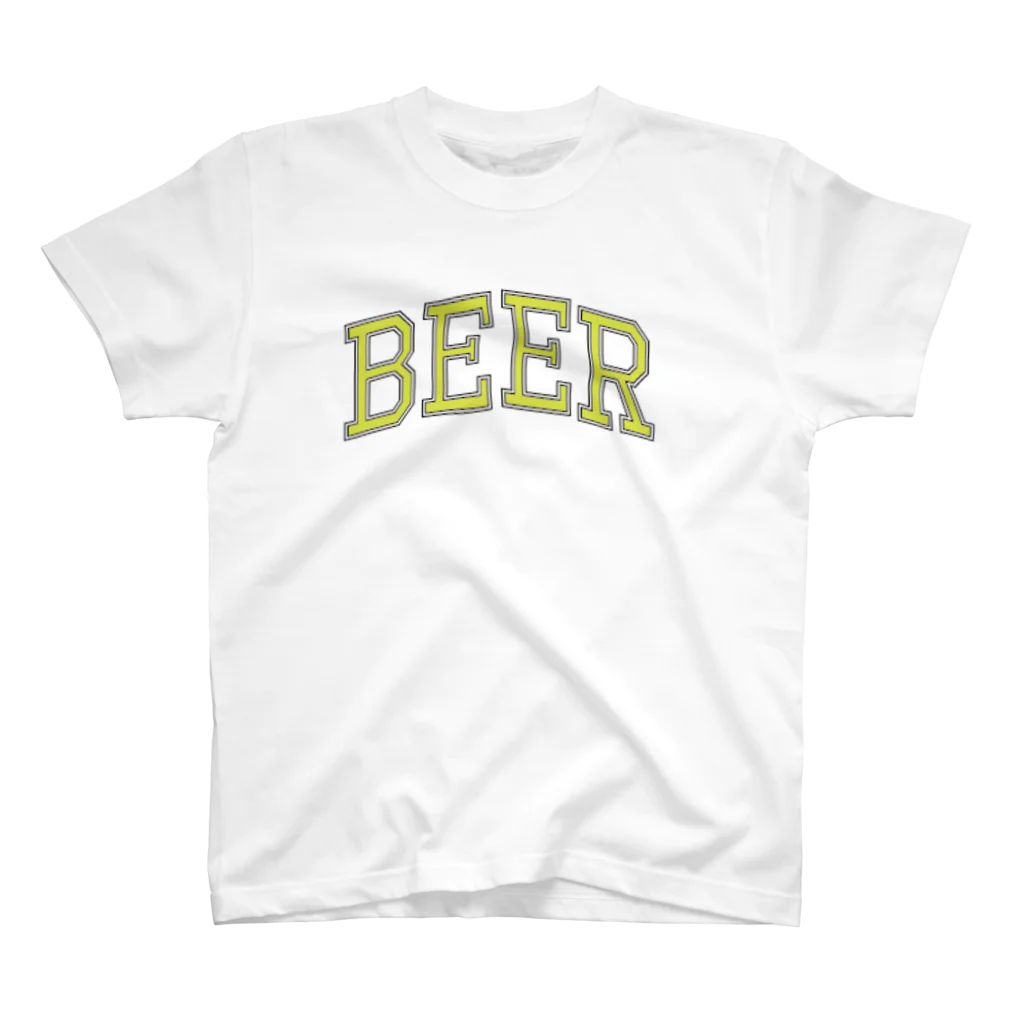 カレッジロゴ何か良いのビールカレッジ スタンダードTシャツ