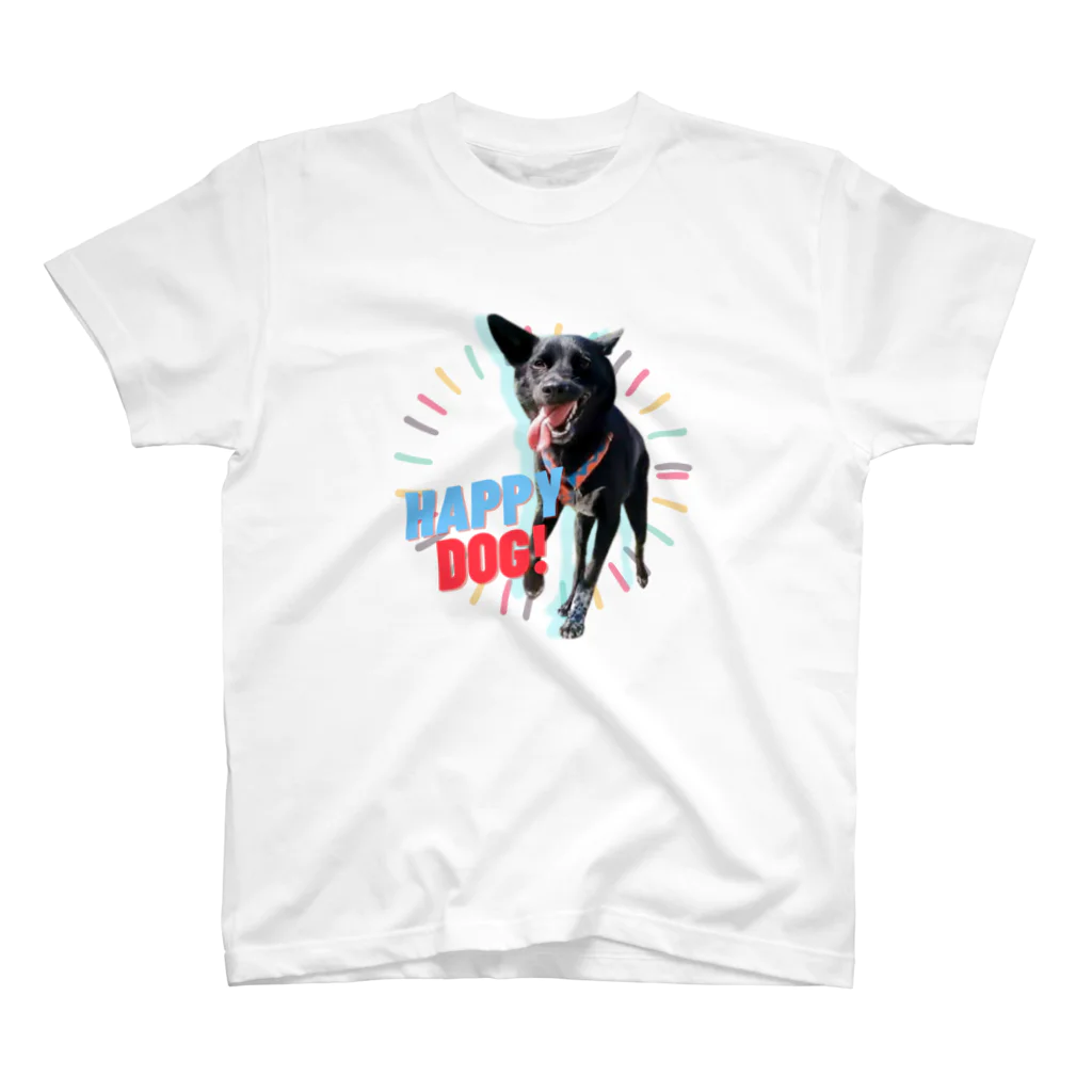 犬派が子猫を拾ったのでのHAPPYDOG！ スタンダードTシャツ