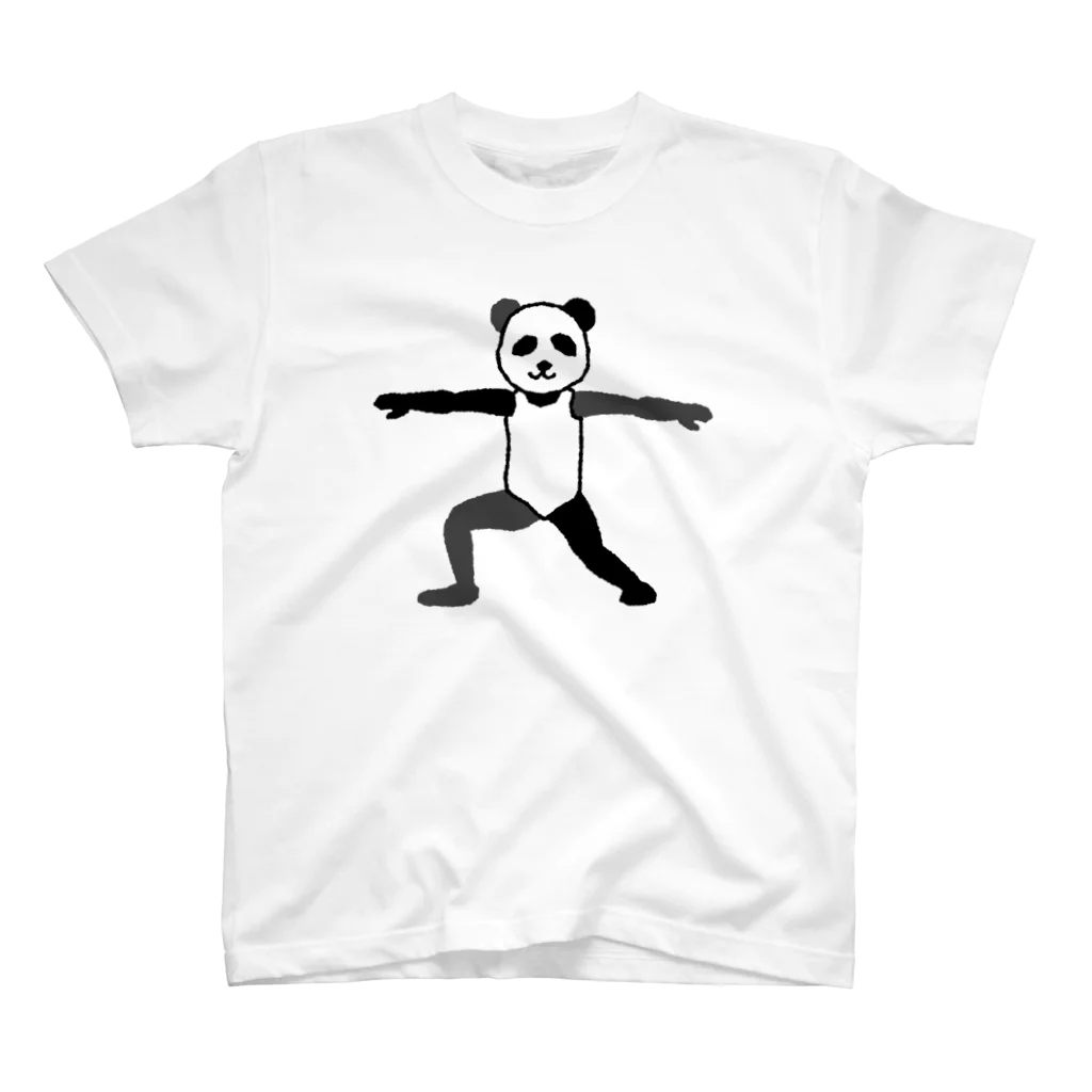 眉賀　太志のヨガパンダのTシャツ02 Regular Fit T-Shirt