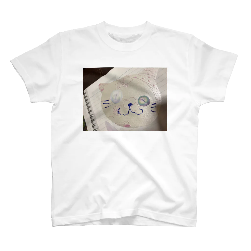 The Mineral Blueのパステルシャボンにゃんこ スタンダードTシャツ