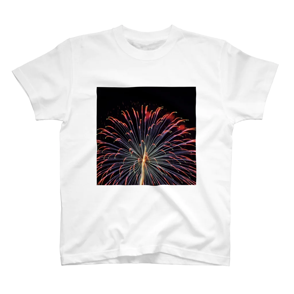 AwesomeのFireworks  Regular Fit T-Shirt