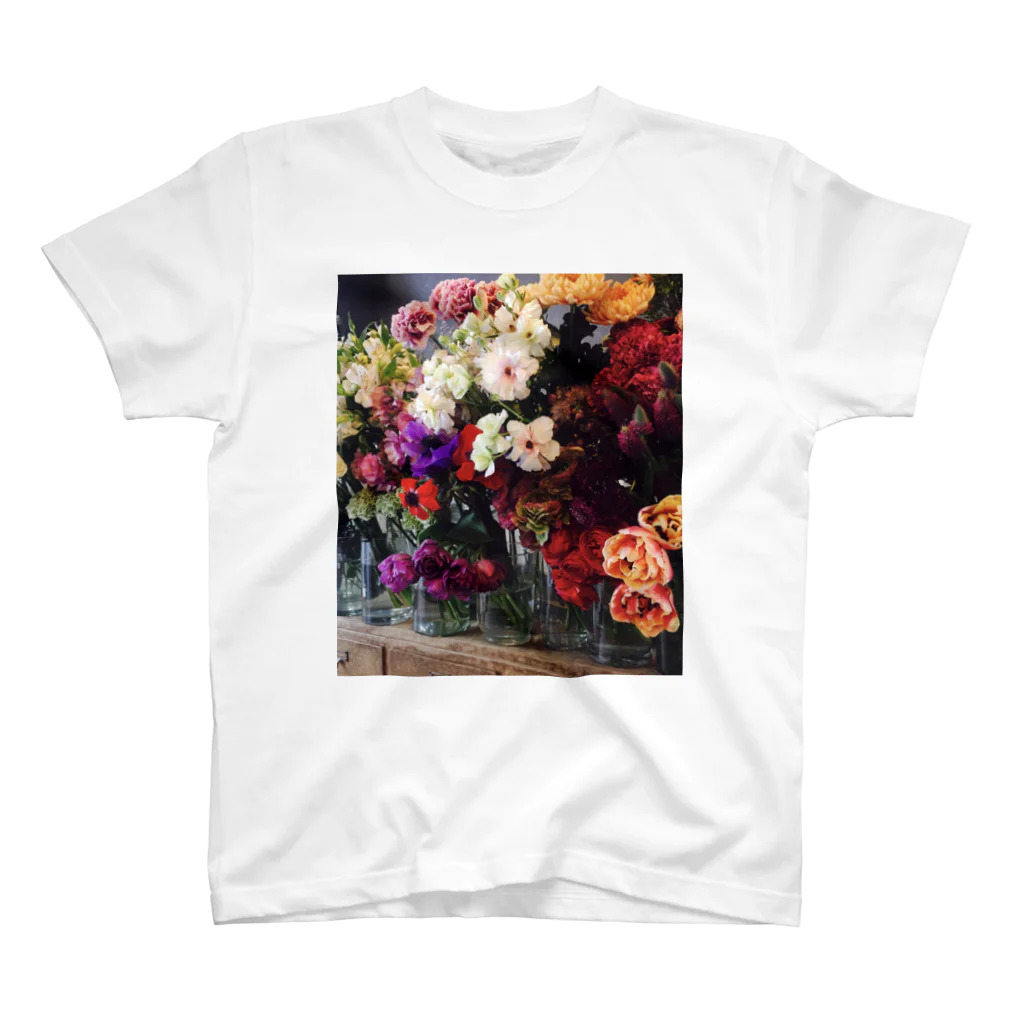 AwesomeのFlowers Regular Fit T-Shirt