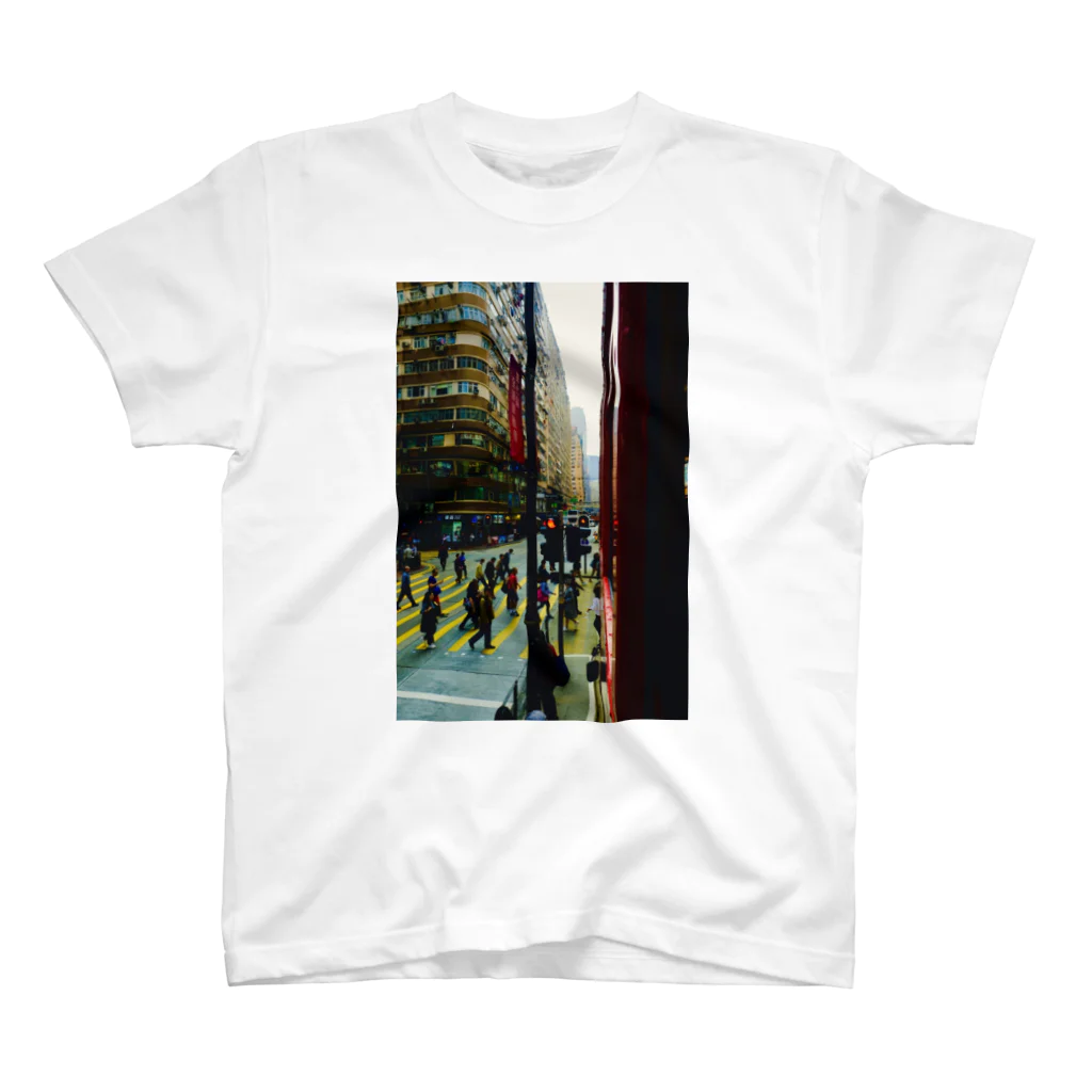 AwesomeのHongkong street  スタンダードTシャツ