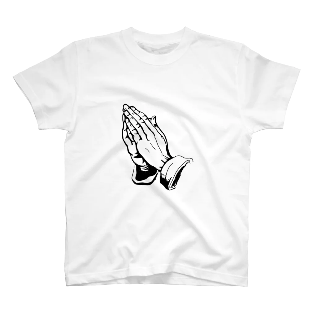 metao dzn【メタヲデザイン】のPraying Hands Regular Fit T-Shirt