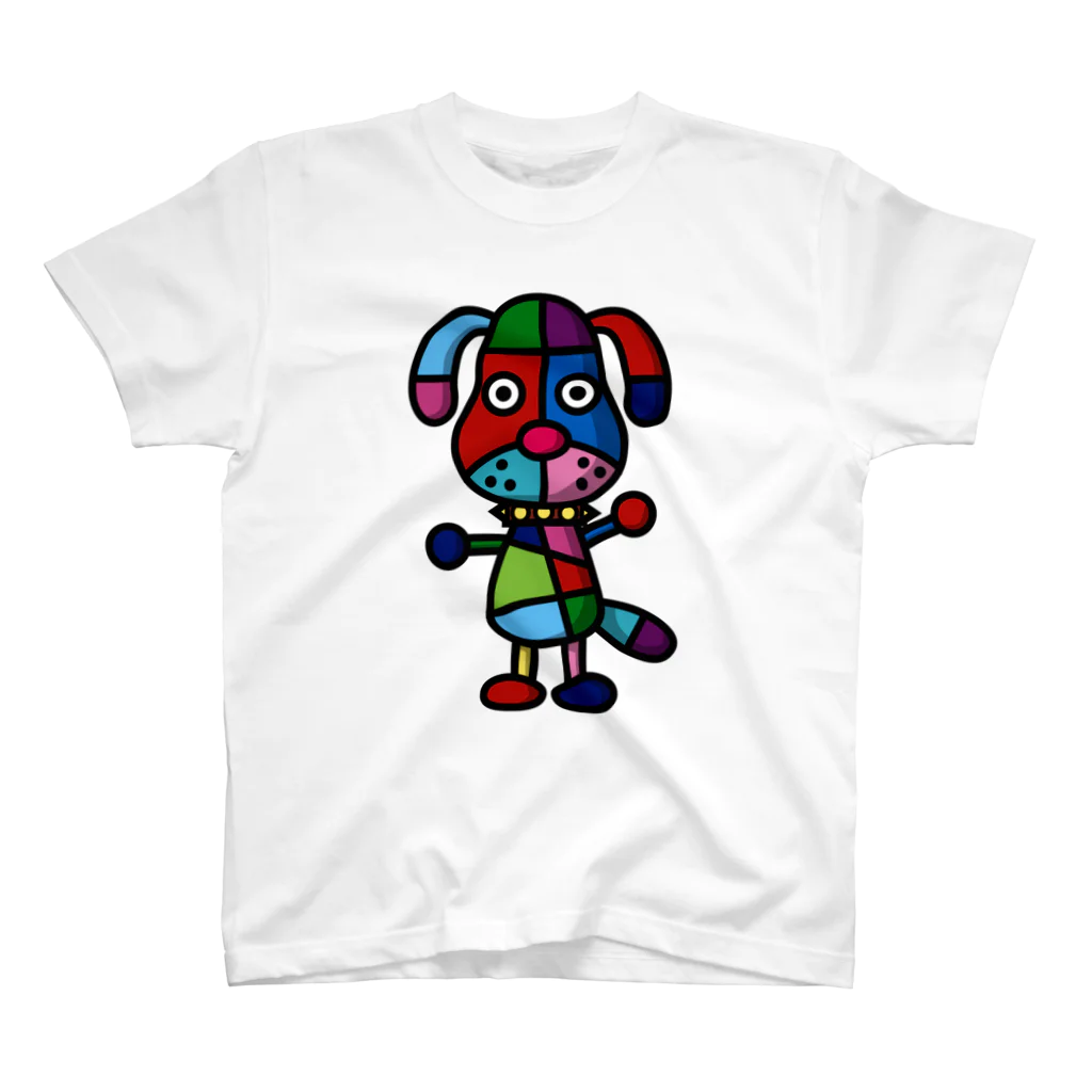 Ｃａｃａｔｓのcolorful dog スタンダードTシャツ