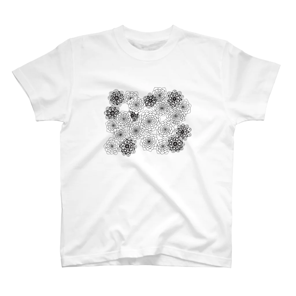 coloring daysのflowers スタンダードTシャツ