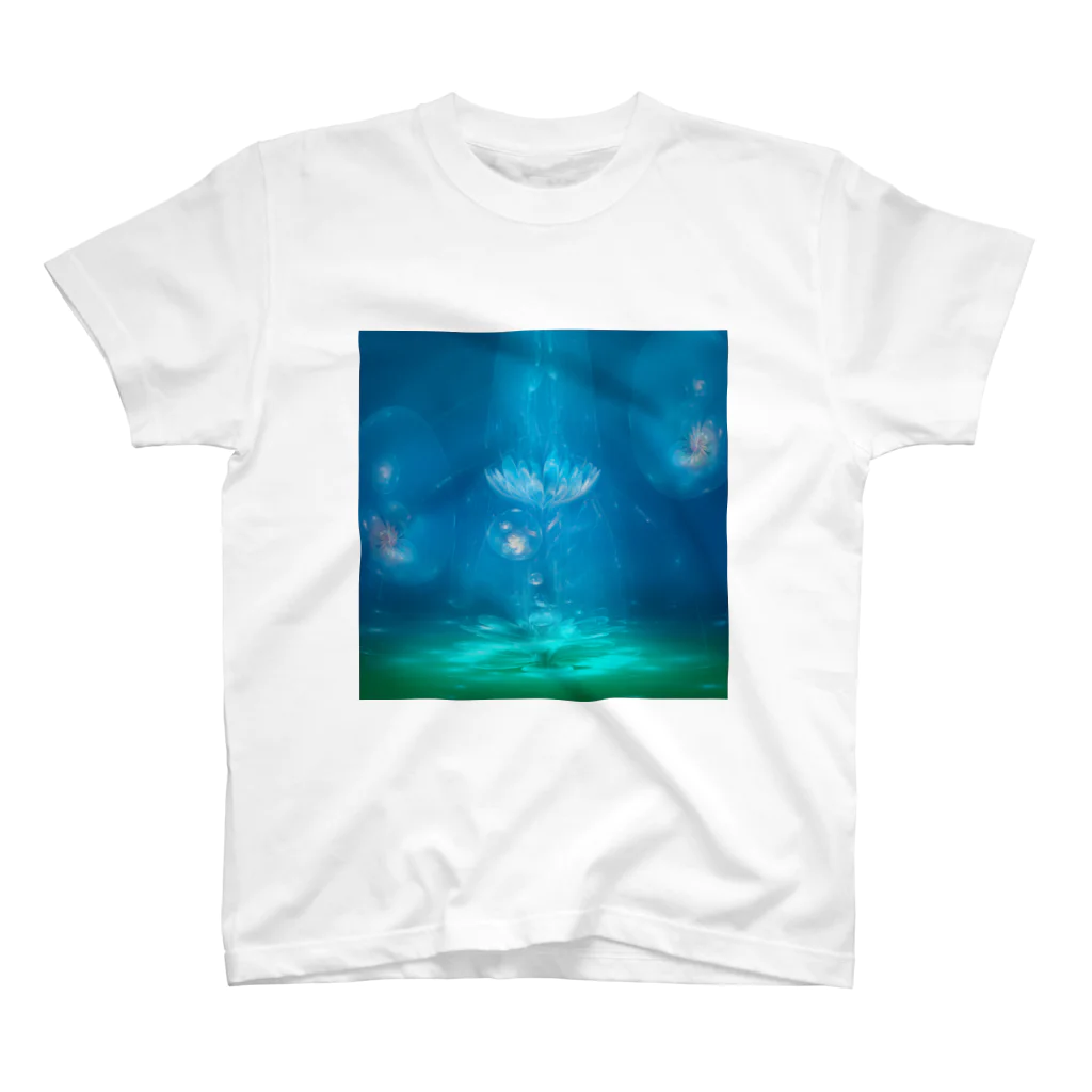 Light of the universeの瞑想の泉 Regular Fit T-Shirt