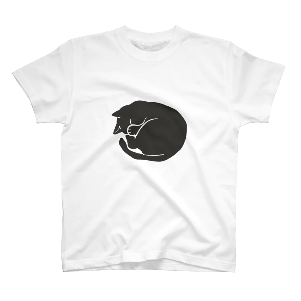 ⓣのまるまり猫 Regular Fit T-Shirt