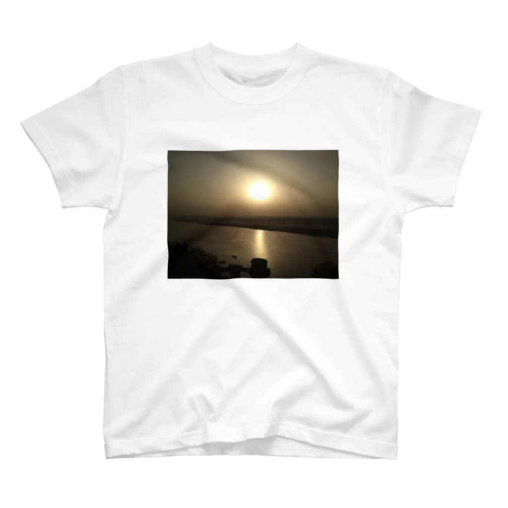 TRIP TRIPのRising sun at The Ganges スタンダードTシャツ