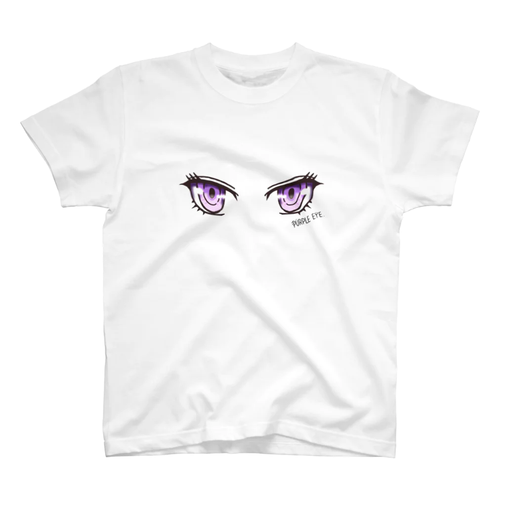 橙夜-ﾋﾖ-のPURPLE EYE  -ﾊﾟｰﾌﾟﾙ ｱｲ- Regular Fit T-Shirt