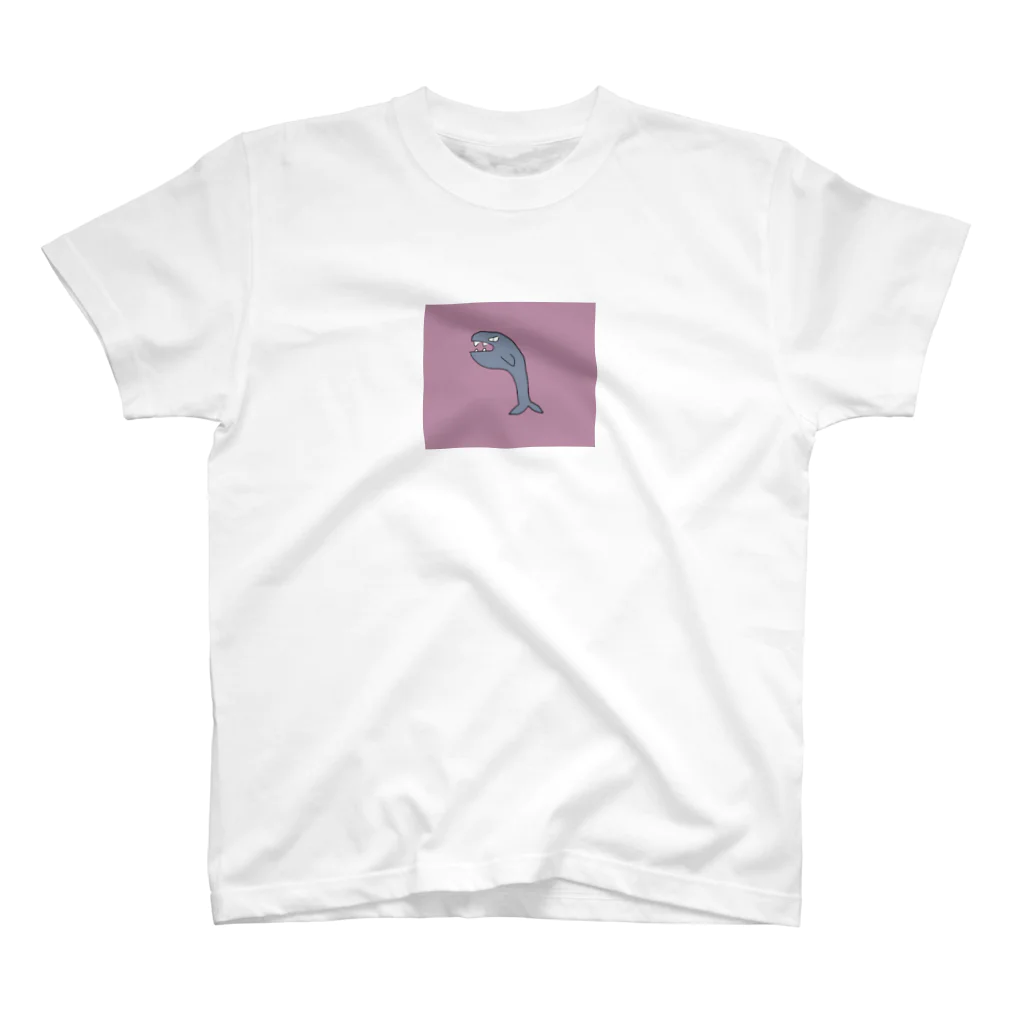 ゆるゆるいらすとのゆるいサメ スタンダードTシャツ