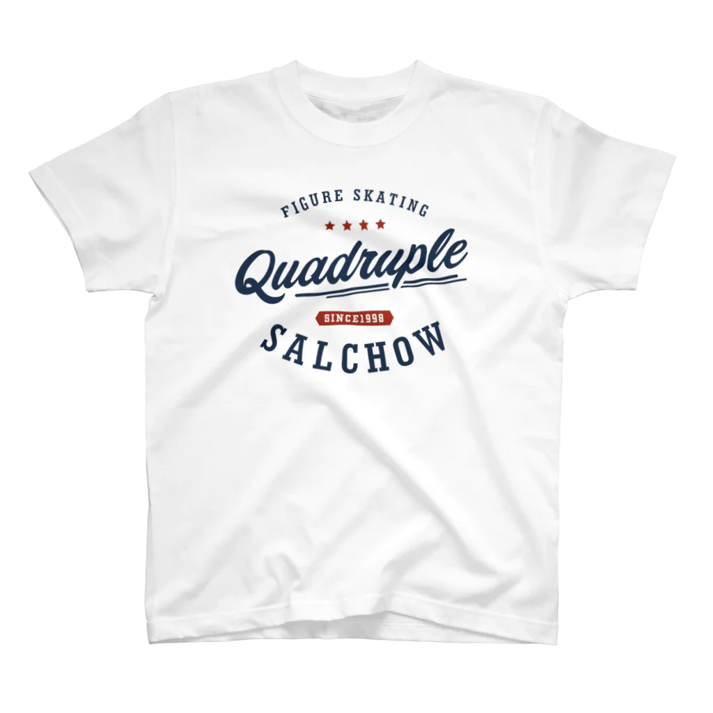 rd-T（フィギュアスケートデザイングッズ）のQuadruple Salchow スタンダードTシャツ