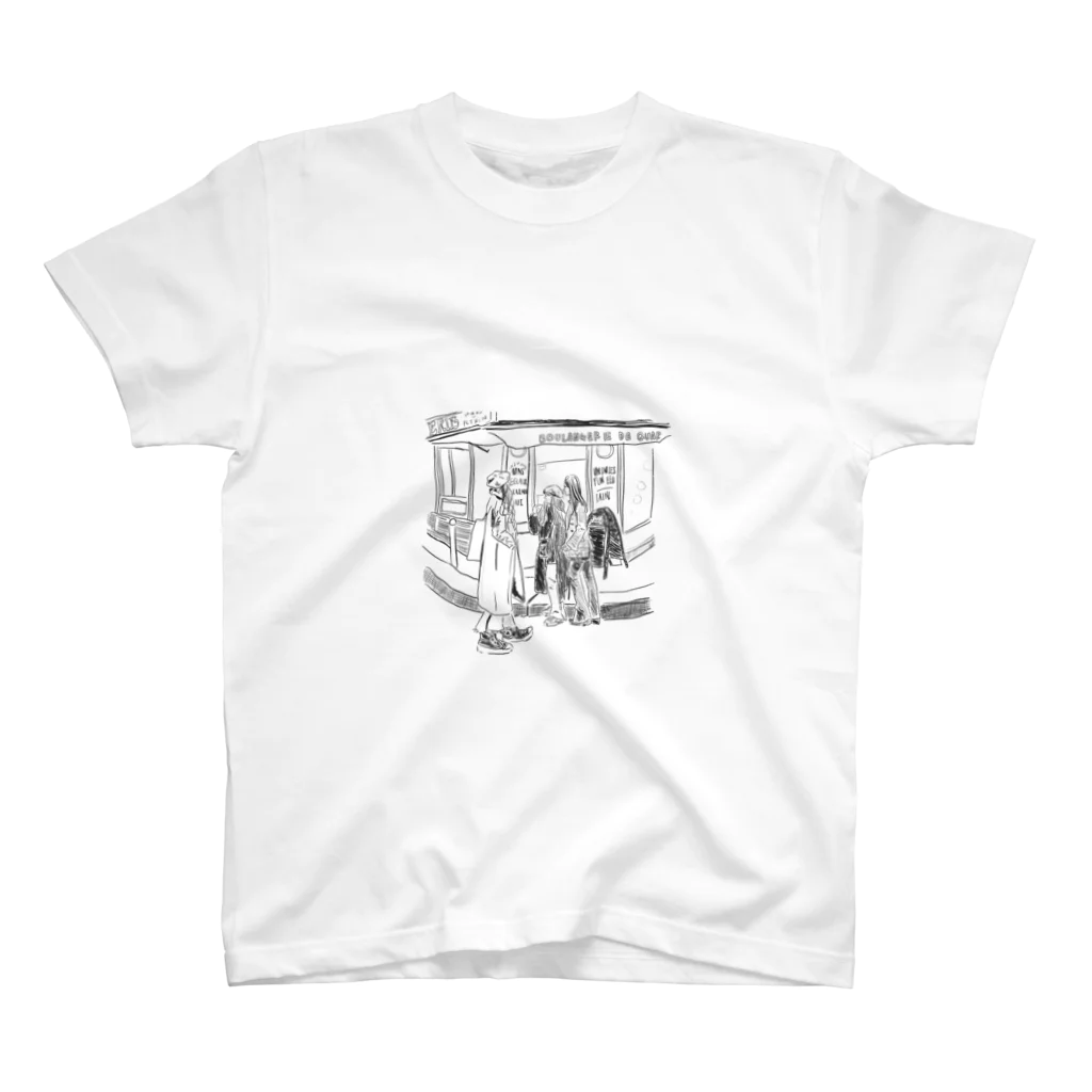 Papiko_flowerのLes Champs-Élysées スタンダードTシャツ