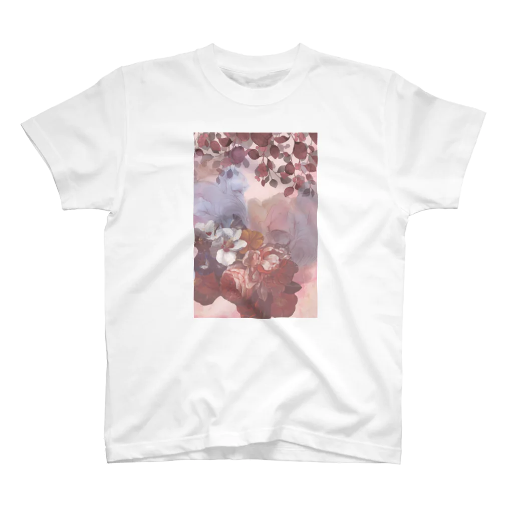 ゆるやかさんの花♡大人 スタンダードTシャツ