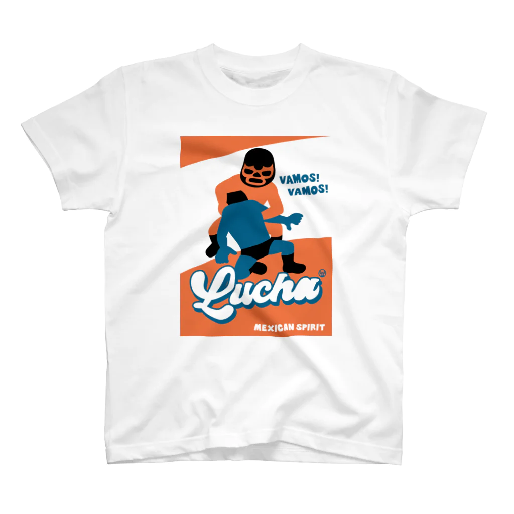 LUCHAのVAMOS!LUCHA LIBRE#2 Regular Fit T-Shirt