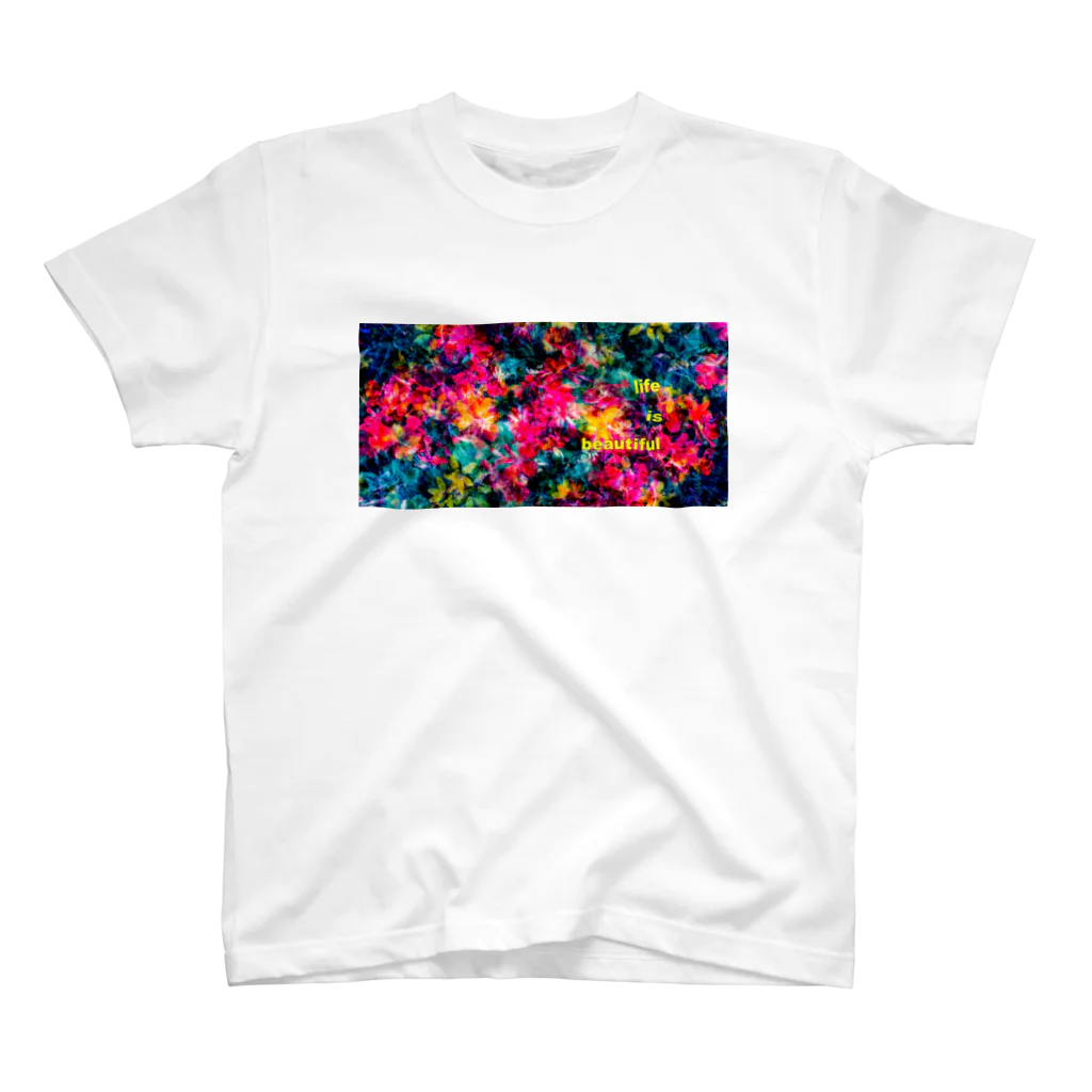 レモンのとなりのLife is beautiful　2 スタンダードTシャツ