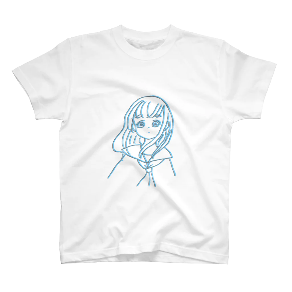 ⍣ しゃちくま ⍣の名無しの虚無ちゃん スタンダードTシャツ