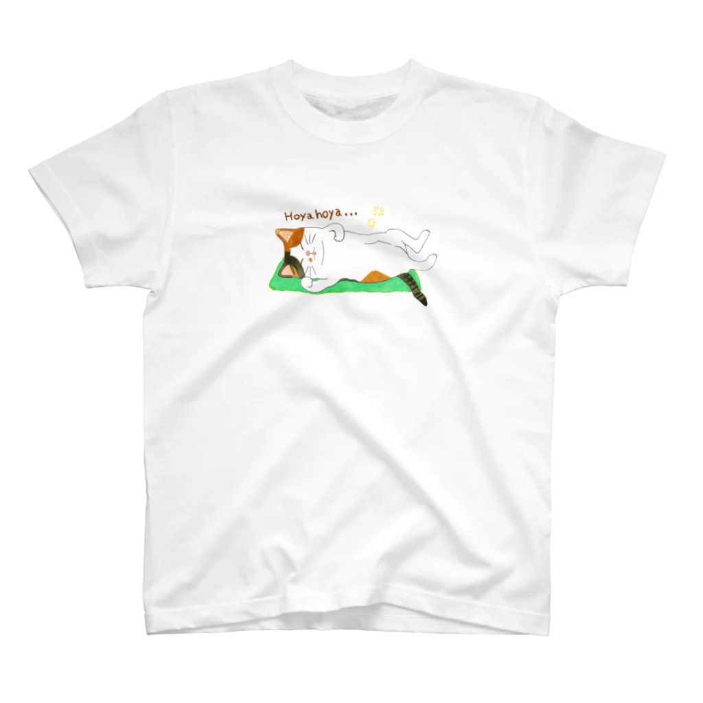 まこーた商店📦の三毛猫Tシャツ【Hoya hoya...】 Regular Fit T-Shirt