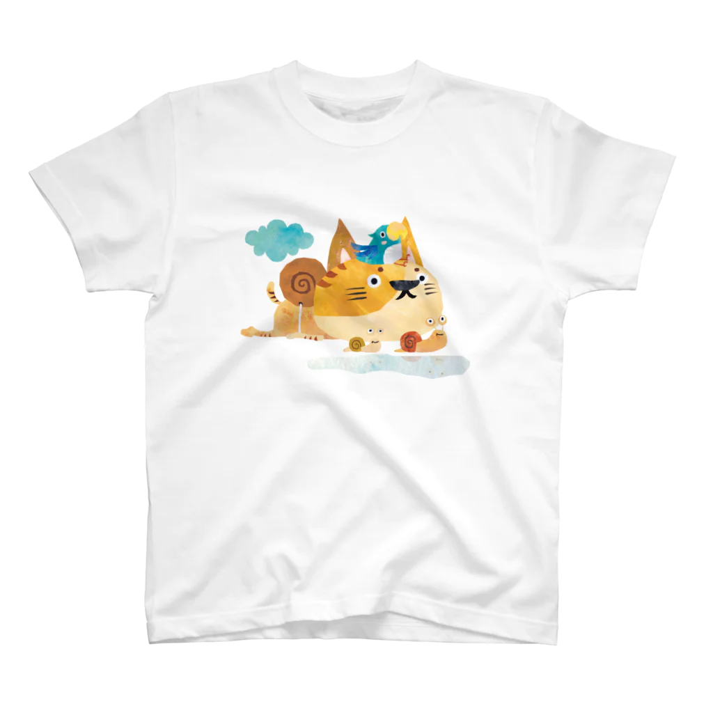 せのおしんやのでんでんねこねこ スタンダードTシャツ