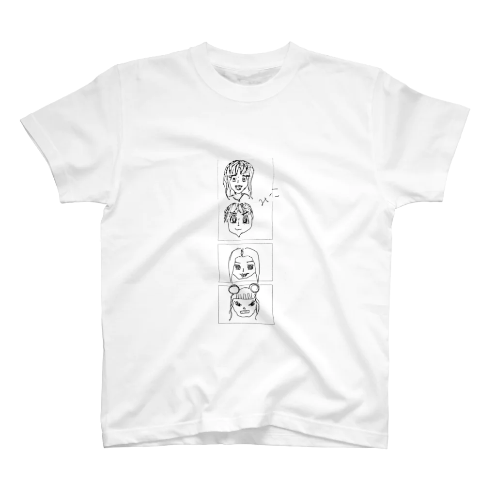 天才みーこSHOPの天才だから一度しか描けないシリーズPART2 Regular Fit T-Shirt