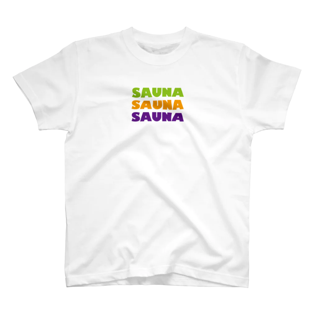 船橋グランドサウナのSAUNA SAUNA SAUNA 北欧 Regular Fit T-Shirt