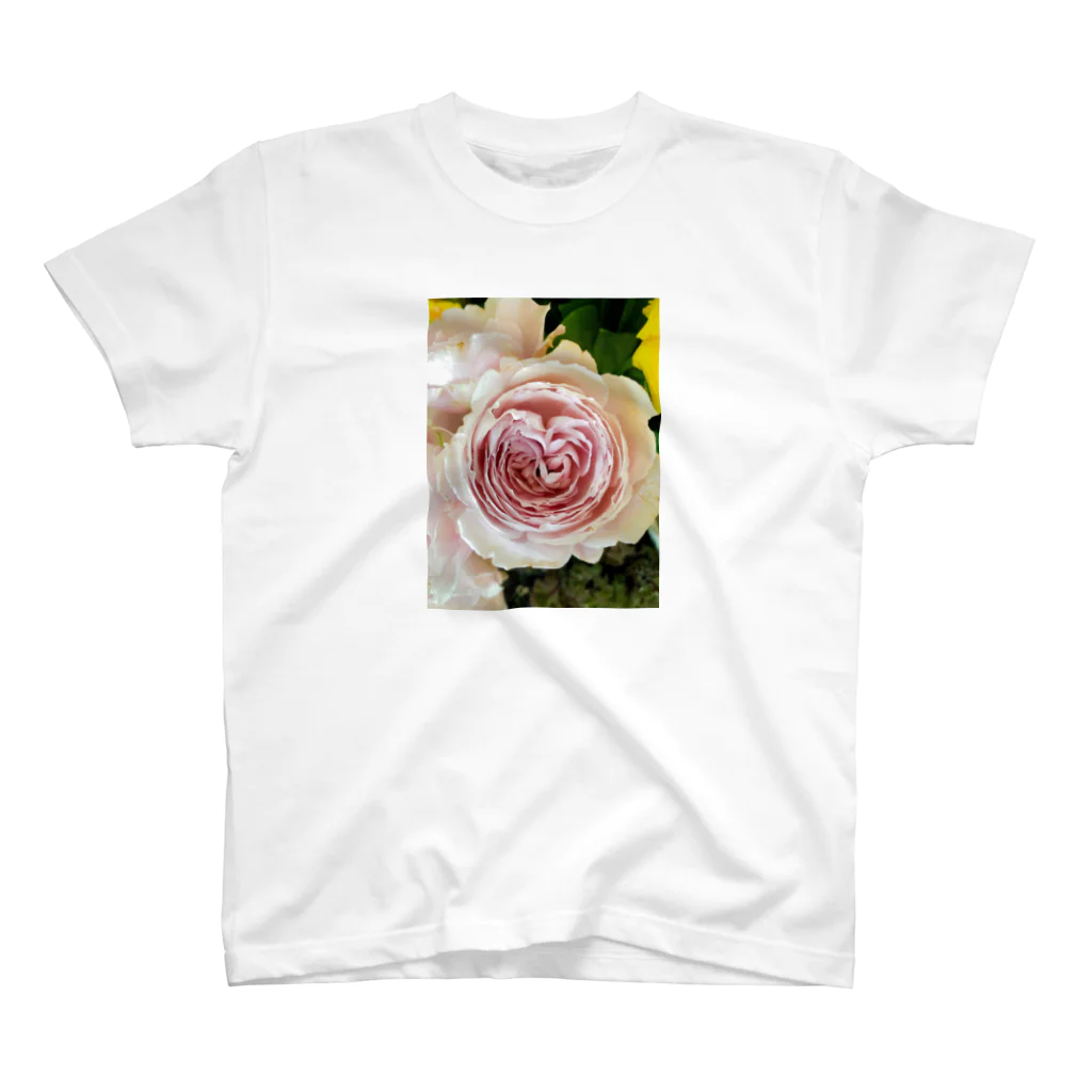 やまと結びの薔薇の中のハート スタンダードTシャツ