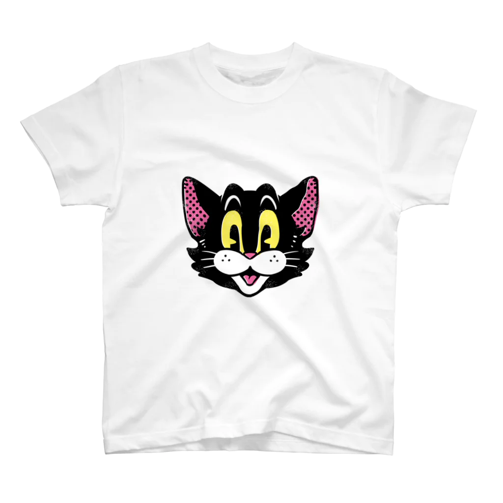 tama.llustrationのthe smiley CAT Regular Fit T-Shirt