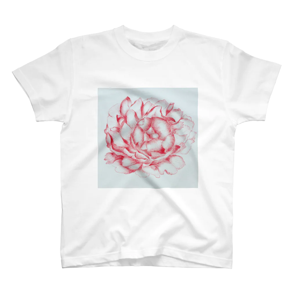 ピッチーの芍薬 peony スタンダードTシャツ