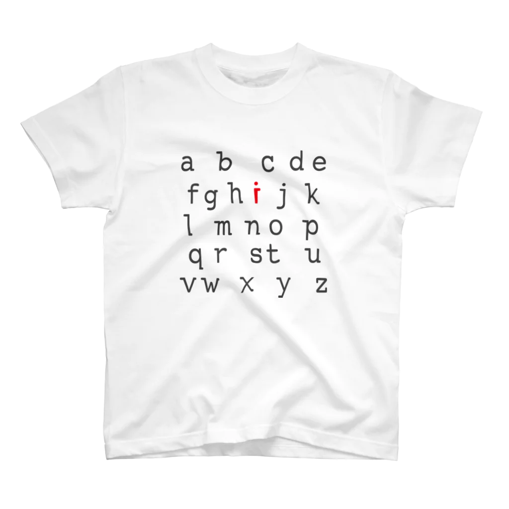 picselのpicsel font 01 Regular Fit T-Shirt