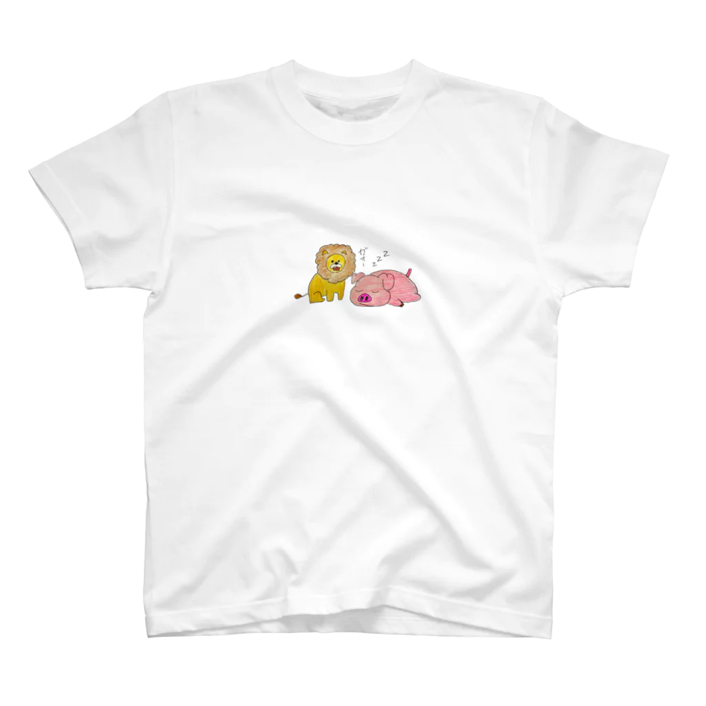 おさるさんのらいおん スタンダードTシャツ