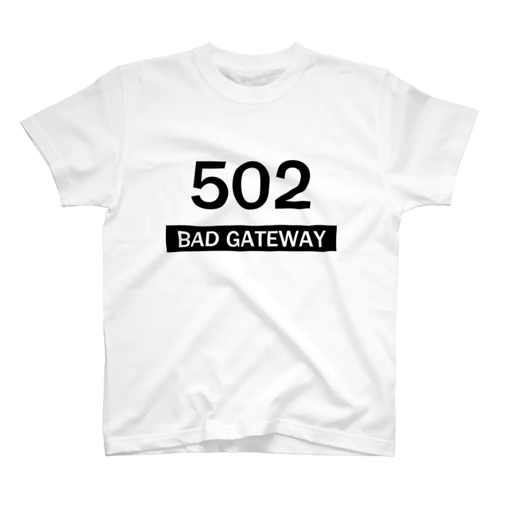 ちゃちゃまるショップの502 BAD GATEWAY スタンダードTシャツ