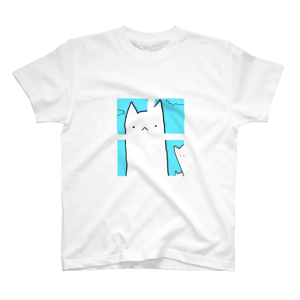 はねさんの楽しいお店のネコこっそり Regular Fit T-Shirt