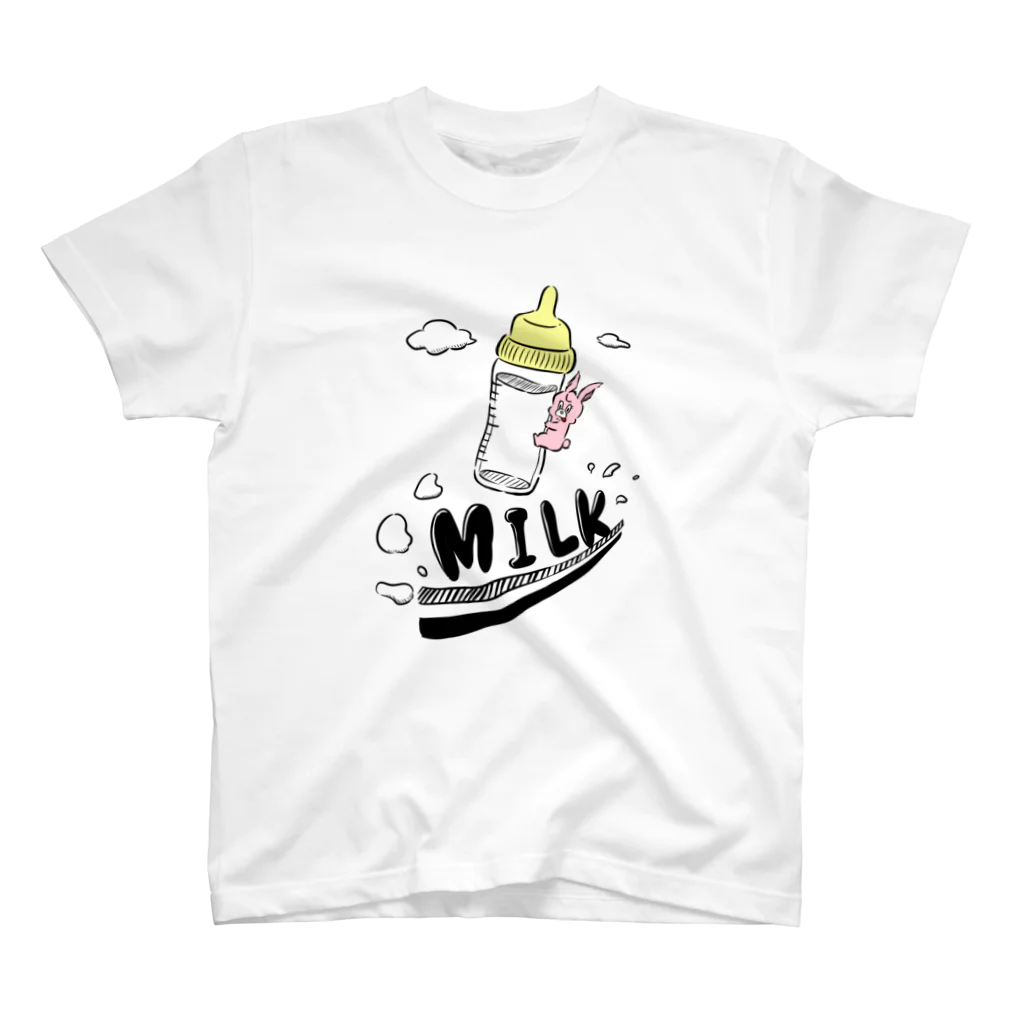 HAPPY MILK MARKETのMILK JET スタンダードTシャツ