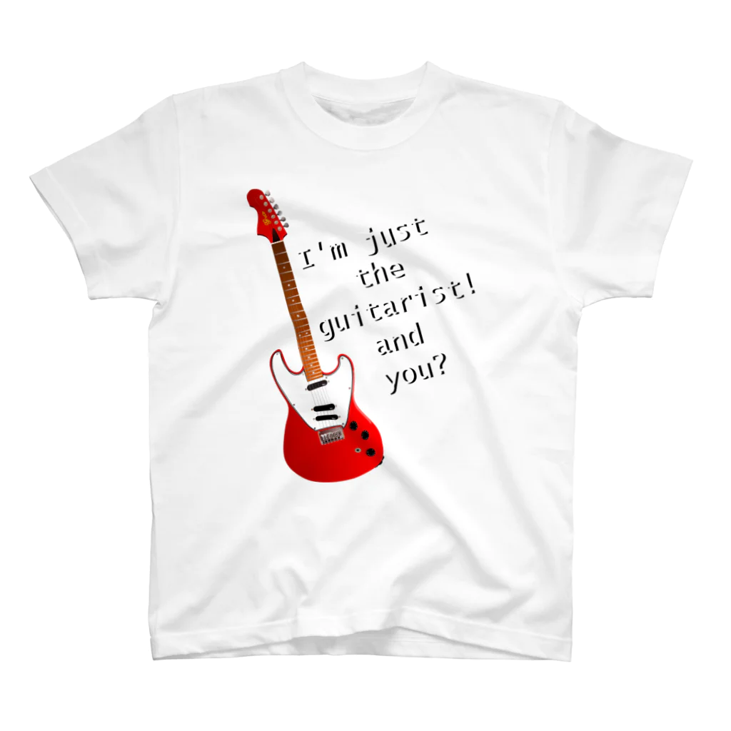 『NG （Niche・Gate）』ニッチゲート-- IN SUZURIのI'm just the guitarist! and you?( BG ) Regular Fit T-Shirt