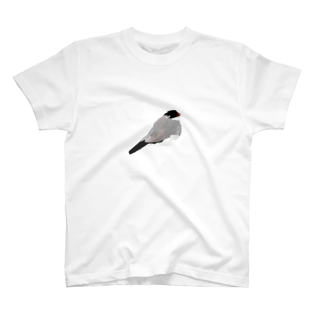 ぶぶ文鳥のうちの桜文鳥 Regular Fit T-Shirt